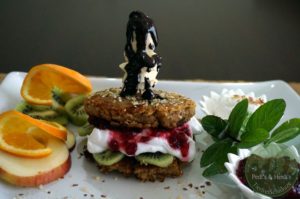 Bananen-Erdnuss-Patty