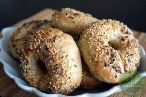 Dinkel-Bagels