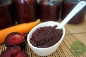 Pflaumen-Karotten-Chutney