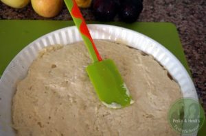 Apfel-Pflaumen-Joghurtstreusel-Kuchen