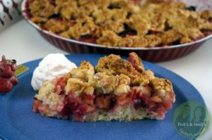 Apfel-Pflaumen-Joghurtstreusel-Kuchen
