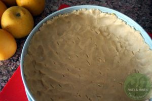 Nussiger Apfelkuchen mit Qvarkguss