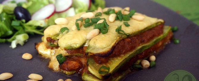 Zucchini-Lasagne