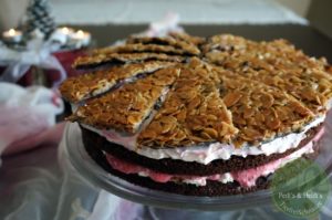 Florentiner-Himbeer-Torte