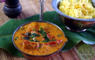 indisches Butter-Chicken vegan