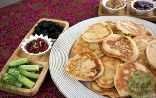 Türkische Joghurt Pancakes - Kaşık Dökmesi / vegan