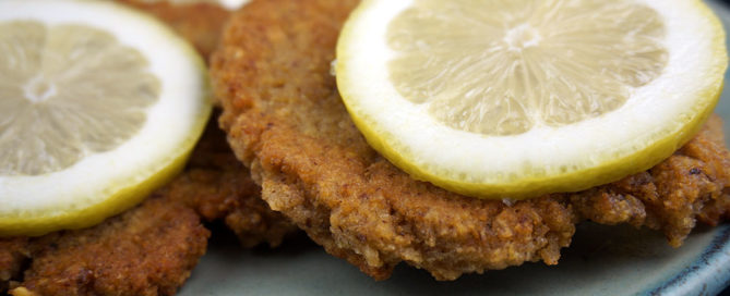 servierfähige Linsenschnitzel