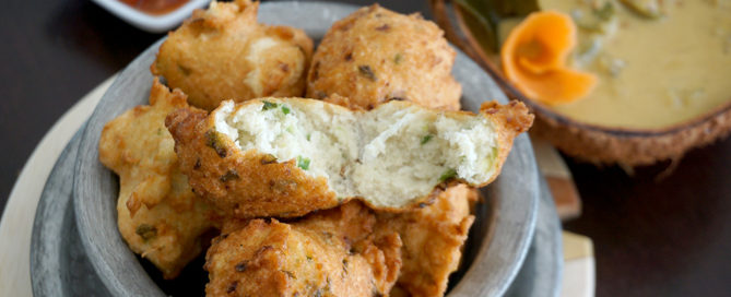 Indische Urid Dal Vada - Urid Dal Bällchen