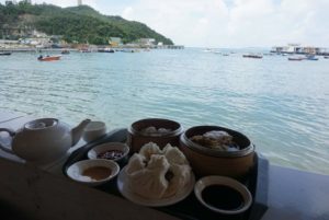 Chinese Steamed Buns - Dim Sum - Gefüllte gedämpfte Brötchen